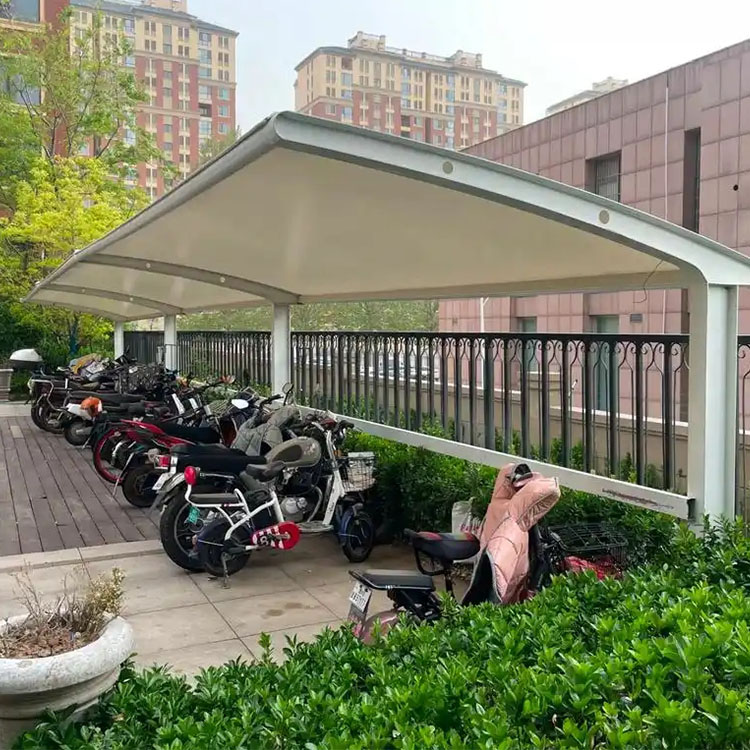 武清区膜结构电动车棚